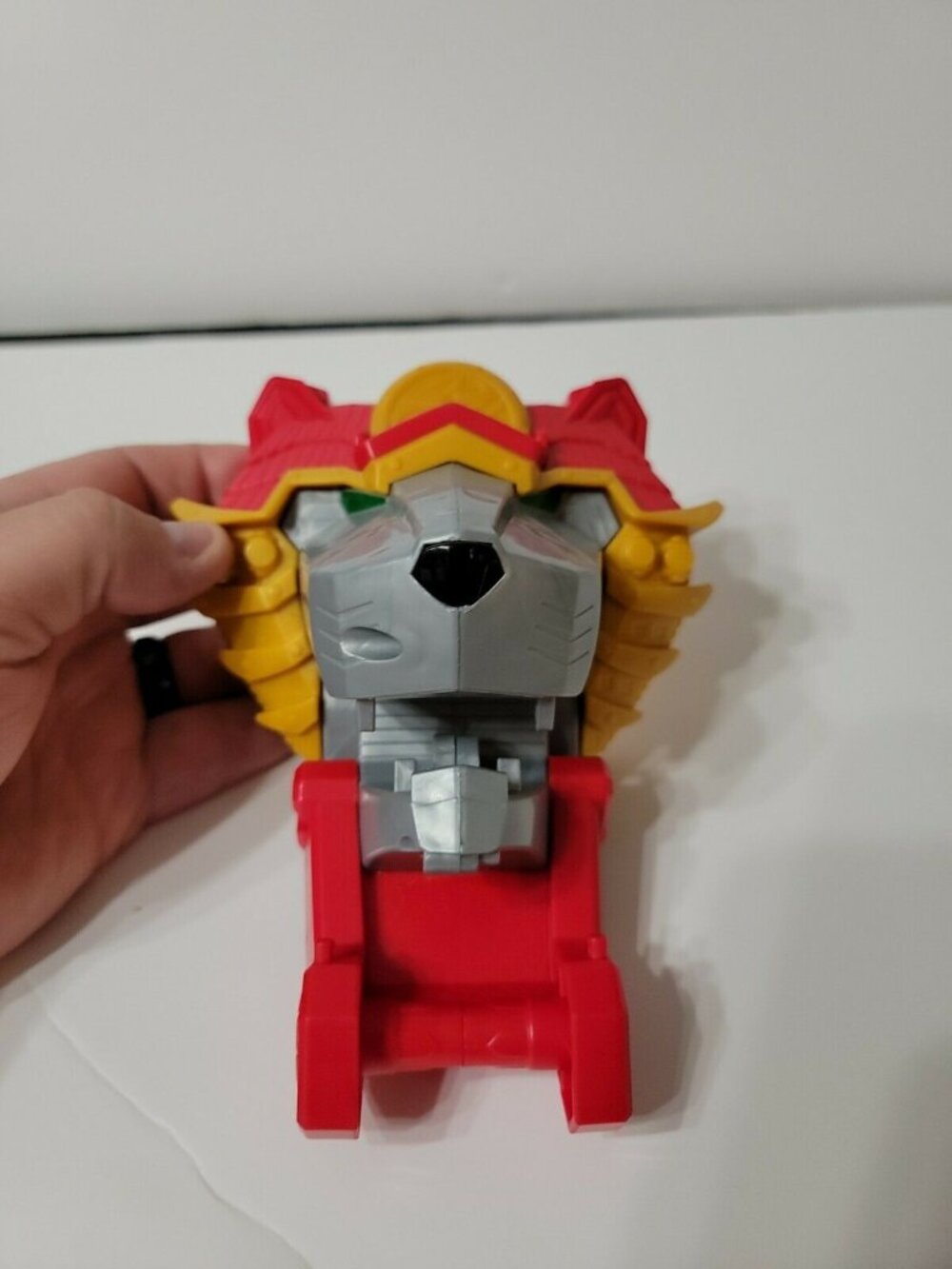 Power Rangers Ninja Steel Lion Fire Fortress Zord REPLACEMENT HEAD ONLY Tested
